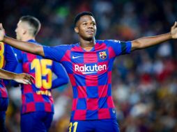 Fati se convirtió en el jugador más joven de la historia del Barça en marcar un gol en la Liga, fue el azulgrana más joven en ser titular en el Camp Nou y en jugar un partido de la Champions. TWITTER / @FCBarcelona_es