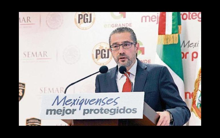 El fiscal Alejandro Gómez ofreció declaraciones a periodistas tras reunirse con empresarios de la Concaem. SUN/ARCHIVO