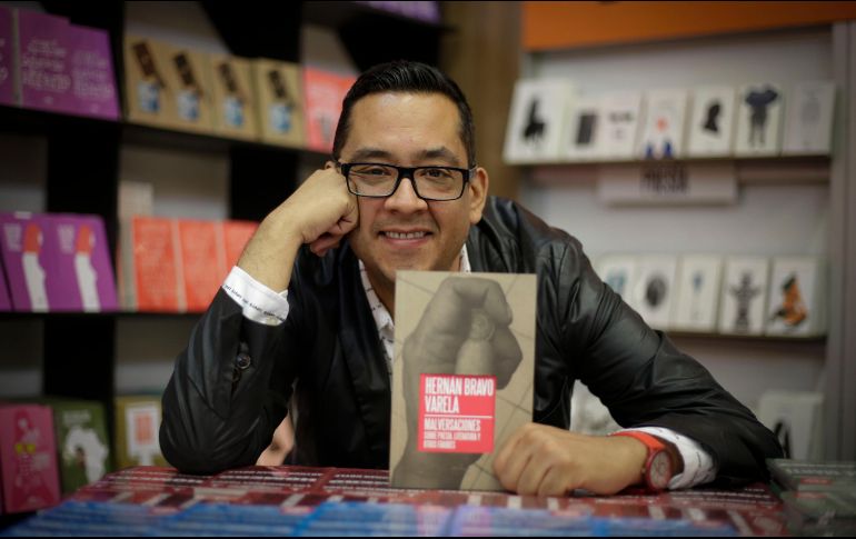Hernán Bravo. “Malversaciones” es públicado por Almadía. EL INFORMADOR/F. Atilano