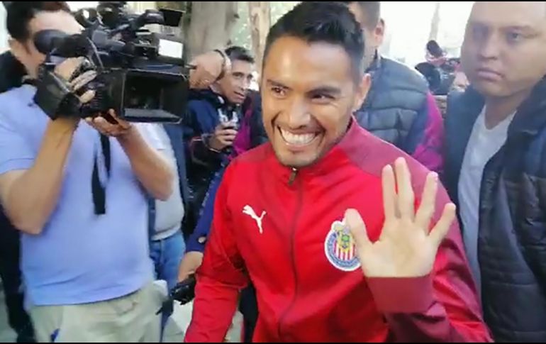José Juan sonríe a su llegada para los exámenes de rigor. EL INFORMADOR/A. Ramírez