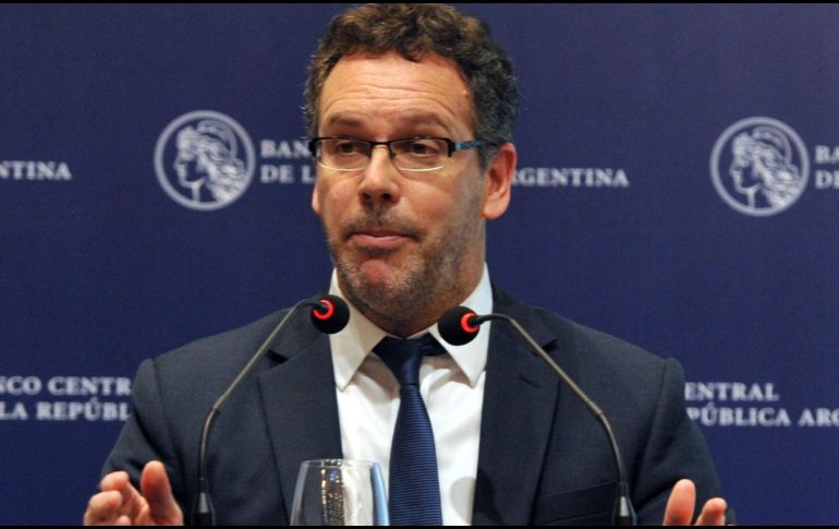 Sandleris dijo que en su mandato aplicó una política monetaria “prudente” que permitió corregir los desequilibrios fiscales. EFE/E. García