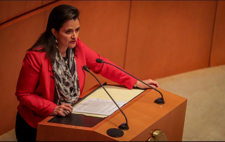 Margarita Ríos-Farjat, nueva ministra de la Suprema Corte de Justicia de la Nación (SCJN). NTX / Q. Blanco