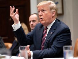 Trump anunció en una entrevista radiofónica su intención de designar a los cárteles mexicanos como organizaciones terroristas extranjeras. EFE/K. Dietsch