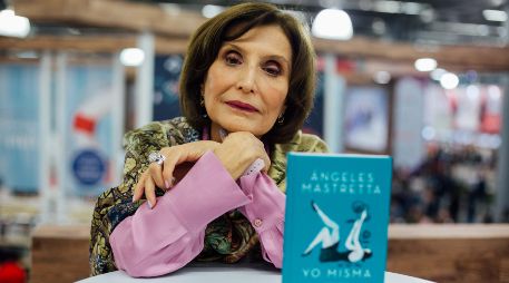 Ángeles Mastretta presenta en la FIL su más reciente libro, “Yo misma”. EL INFORMADOR/G. Gallo