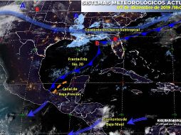 Exhortan a la población a extremar precauciones ante las bajas temperaturas, que se sentir´n principalmente en la noche y al amanecer. ESPECIAL/CONAGUA