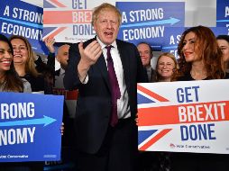 Boris Johnson insiste en abandonar la Unión Europea el 31 de enero próximo. AP