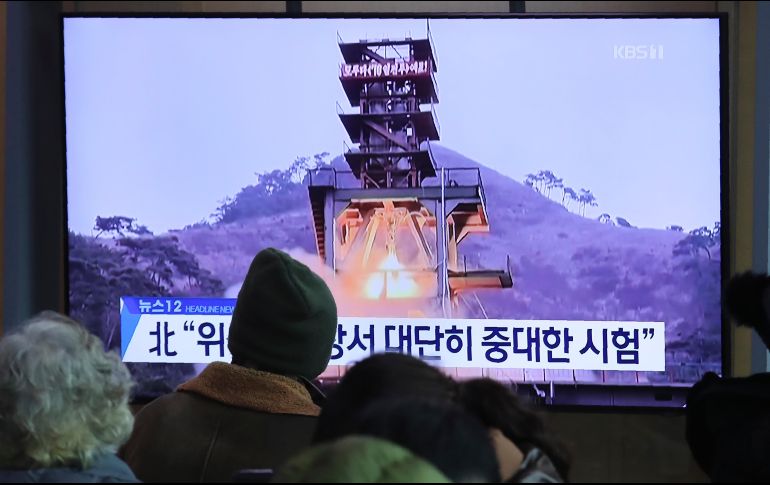 Corea del Norte ha realizado 13 lanzamientos de misiles de corto alcance, además de una misteriosa prueba en una base de satélites. AP/A. Young-joon
