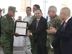 Durazo recordó que el gobierno se había comprometido a contar con 72 mil elementos de la Guardia Nacional desplegados en el país en este año. EL INFORMADOR / A. Camacho