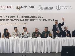 Este lunes se llevó a cabo la Segunda Sesión Ordinaria del Consejo Nacional de Protección Civil, integrado por autoridades federales y estatales. EL INFORMADOR / A. Camacho