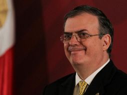El secretario de Relaciones Exteriores, Marcelo Ebrard, confirmó una reunión mañana martes a las 12 del día en Palacio NacionalNTX / ARCHIVO