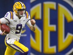 Joe Burrow es favorito para ganar el premio y ser tomado primero global en el Draft de la NFL de 2020. AP/M. Stewart