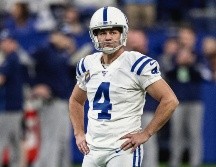 Vinatieri ha anotado dos mil 673 puntos, récord de la NFL. AFP/B. Ellis