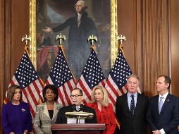 Se espera que el Comité Judicial vote este semana los cargos anunciados hoy y de este modo se trasladarán al pleno de la Cámara Baja. AFP / A. Wong