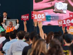 La subasta se llevará a cabo este sábado y domingo próximos en el Centro Cultural Los Pinos. NTX / ARCHIVO