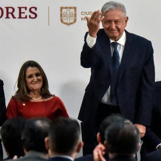 López Obrador agradece a Trump y a Trudeau su colaboración en el T-MEC