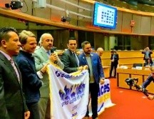 Ismael Del Toro Castro, presidente municipal de Guadalajara, fue quien recibió esta distinción en compañía de Fernando Ortega, director general del Code Jalisco y de Tomás Gallo Padilla, titular del Consejo Municipal del Deporte de Guadalajara (Comude). TWITTER / @comudegdl