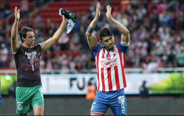 Pulido fue parte de tres campeonatos con Chivas: Copa y Liga del Apertura 2017 y Concachampions 2018. IMAGO7/E. Müllen