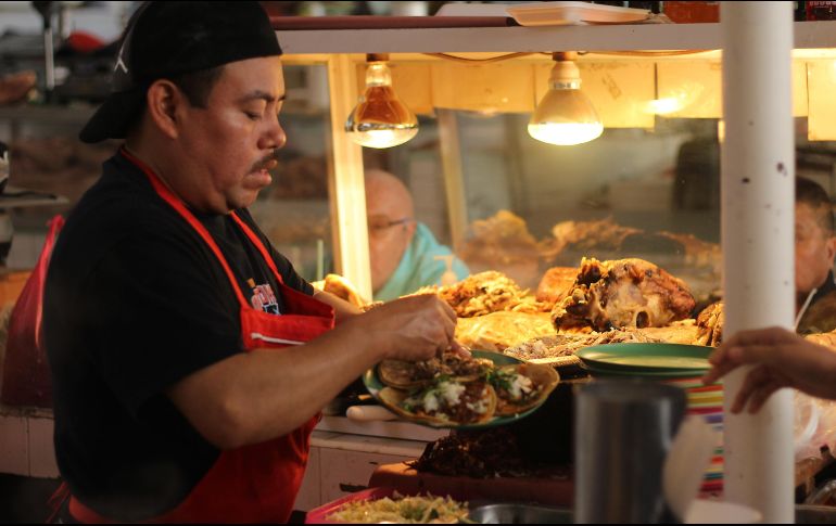 El Metate Festival de Tacos se realizó en Ciudad de México. EL INFORMADOR/F. González