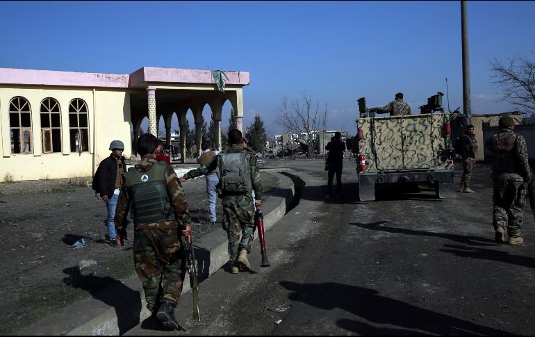 Los talibanes se adjudicaron la autoría del atentado. AP/R. Gul