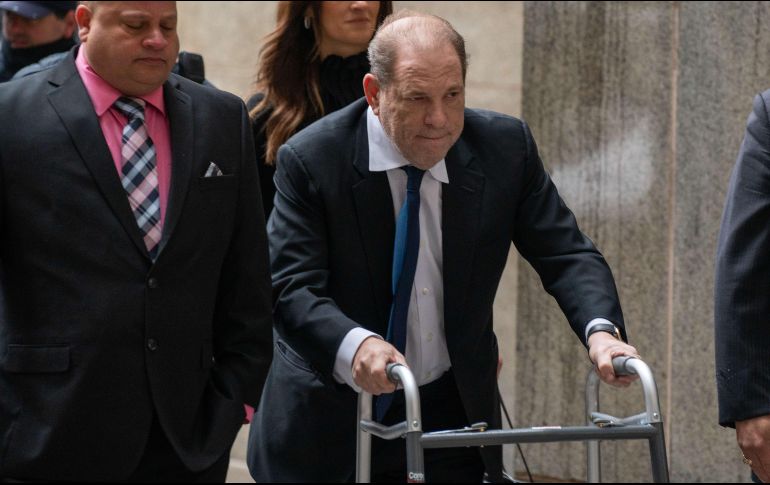 Weinstein tiene programado el inicio de su juicio para el próximo 6 de enero y se enfrenta a una posible cadena perpetua. AFP / D. Delgado