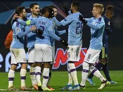 La victoria clasificó al Manchester City como líder del Grupo C, con 14 unidades. AFP / D. Lovrovic