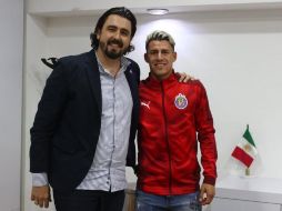 Calderón se convirtió en el quinto refuerzo anunciado por Chivas para el Clausura 2020. TWITTER / @Chivas