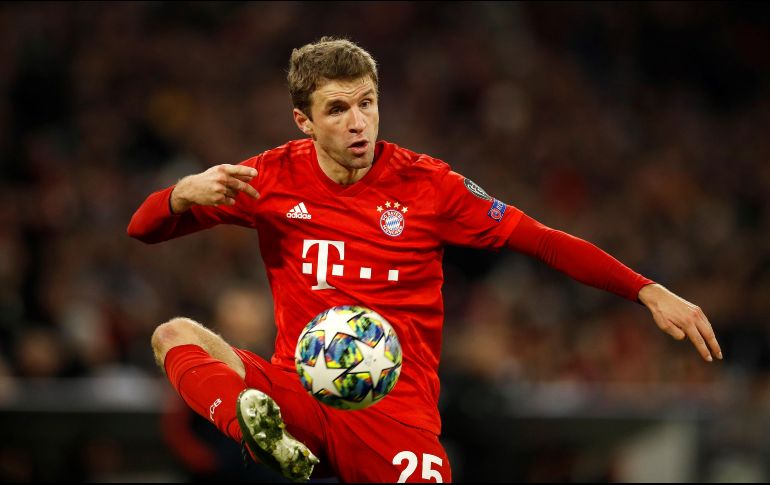 Thomas Muller marcó el segundo gol para su equipo. AFP/O. Andersen