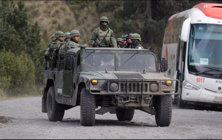 Tras recibir este reporte, elementos del Ejército Mexicano, Guardia Nacional y Policía Estatal Preventiva (PEP), se movilizaron y desplegaron un operativo para tratar de ubicar a los responsables, de quien se desconoce su paradero. SUN/ ARCHIVO