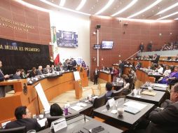 Integrantes de comisiones del Senado analizaron el protocolo modificatorio del T-MEC. ESPECIAL/Senado de la República