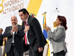 Ricardo Suro Esteves  afirmó que el STJE trabaja sin rezago, a pesar del retiro de siete juzgadores. FACEBOOK/SupremoTribunaldeJusticiadelEstadodeJalisco