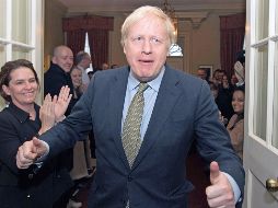 El Partido Conservador del primer ministro británico Boris Johnson alcanzó la mayoría absoluta en las elecciones generales celebradas el jueves en el Reino Unido. AFP / S. Rousseau