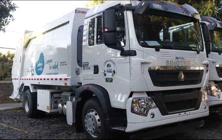 Como continuación de la estrategia de “Residuos Base Cero”, el Ayuntamiento de Guadalajara, anunció que la demarcación operará este año con 25 nuevas unidades de la empresa Caabsa Eagle para la recolección de basura. EL INFORMADOR/ P. López