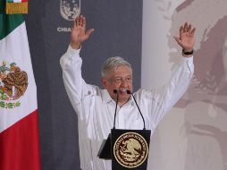 López Obrador afirmó que ya se están trabajando un poco más de 500 mil hectáreas a través del apoyo a 200 mil sembradores. NTX/M. González