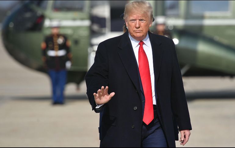 Trump es el primer presidente estadounidense desde Richard Nixon en negarse a hacer pública su situación fiscal. AFP/M. Ngan