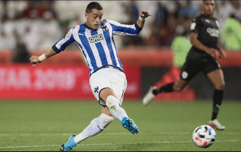 Aprovechó regalo. Rogelio Funes Mori marcó el segundo gol de los regios tras un error de los anfitriones. AFP