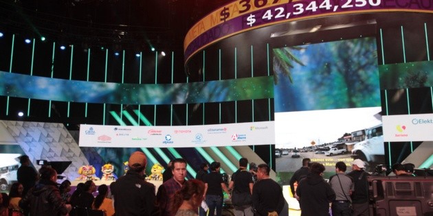 El Telet&oacute;n supera meta; recauda 374 MDP