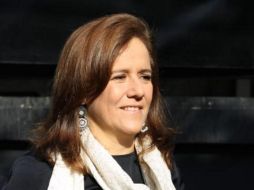 Margarita Zavala, exprimera dama y excandidata a la Presidencia de México, festejó la meta de 200 asambleas. NTX/ARCHIVO
