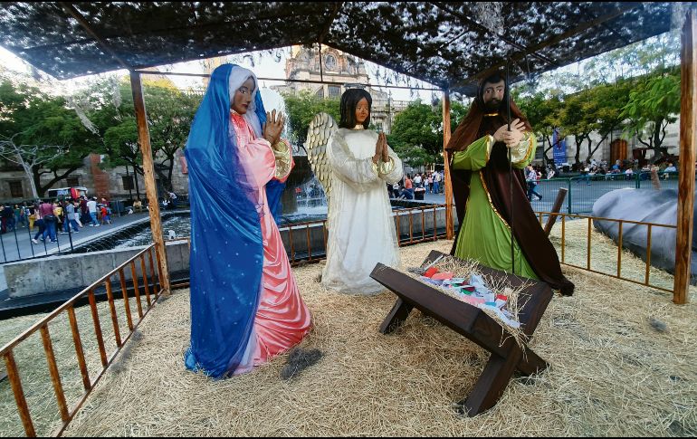 Nacimiento. La representación de la fiesta católica en tamaño gigante. EL INFORMADOR/E. Barrera