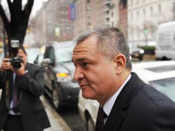 García Luna fue detenido en Texas por presuntamente haber recibido sobornos millonarios del Cártel de Sinaloa. NTX / ARCHIVO