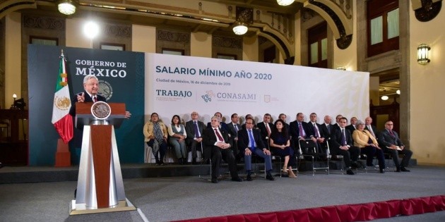 Salario m&iacute;nimo sube a $123