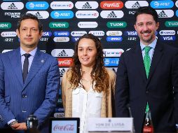 De Luisa presumió el subcampeonato obtenido por la Selección femenina Sub-17 en la pasada Copa del Mundo de Uruguay como ejemplo de la capacidad de crecimiento del balompié femenino en México. IMAGO7