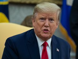 En la carta, de seis páginas e inusual aspereza, Trump carga frontalmente contra la oposición demócrata. AP/E. Vucci