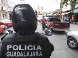 La Policía de Guadalajara recordó a la ciudadanía sobre el servicio de acompañamiento a cuentahabientes para evitar que sean víctimas de algún robo. EL INFORMADOR / ARCHIVO