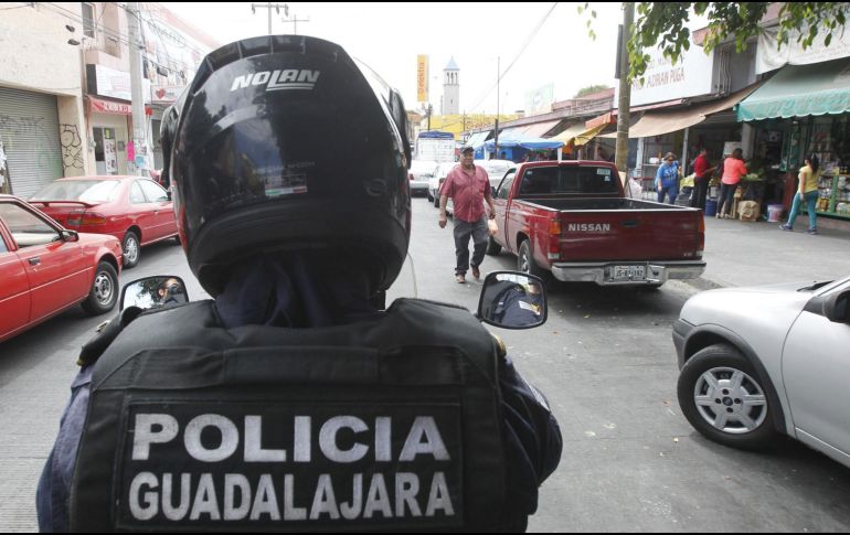 La Policía de Guadalajara recordó a la ciudadanía sobre el servicio de acompañamiento a cuentahabientes para evitar que sean víctimas de algún robo. EL INFORMADOR / ARCHIVO