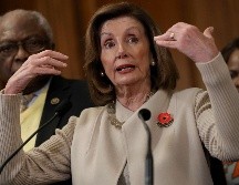 La presidenta de la Cámara de Representantes, Nancy Pelosi, prácticamente tiene asegurados los votos de cara al inicio del debate sobre el juicio contra Trump. AFP/C. Somodevilla