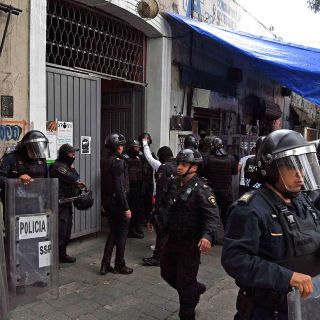 Realizan otro operativo en inmueble de Tepito