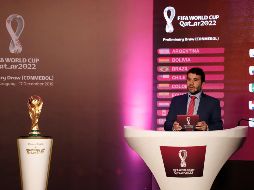 La ciudad de Paraguay fue la sede del sorteo para dar forma a la eliminatoria rumbo a la próxima Copa del Mundo de futbol. EFE/N. Aguilar