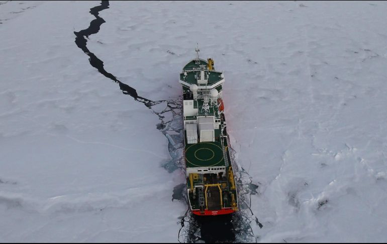 El mes pasado, la extensión congelada en el océano glacial Ártico fue la segunda más pequeña de que se tiene constancia. EFE/Archivo