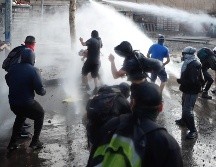 Las protestas han disminuido y la violencia en las calles ha bajado las últimas semanas, pero en marzo podrían regresar con más fuerza. EFE/ARCHIVO