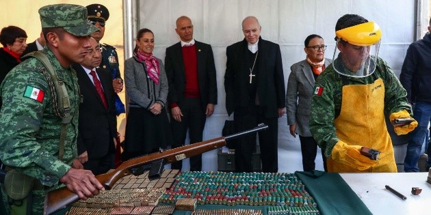 Cierra programa con cuatro mil 741 armas recuperadas